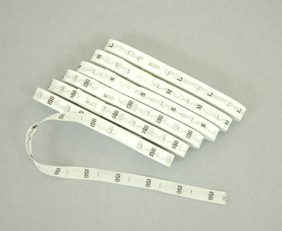 織ネーム サイズネーム(平織)